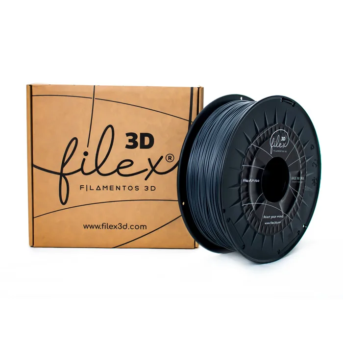 filex3d-pla-850-grafito-1 Filamento Filex3D PLA 850 NEGRO SEDA