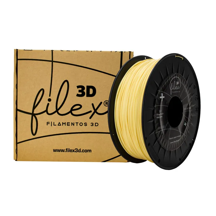Filamento Filex3D PLA +PREMIUM PLÁTANO