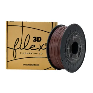 Filamento Filex3D PLA +PREMIUM BROWNIE