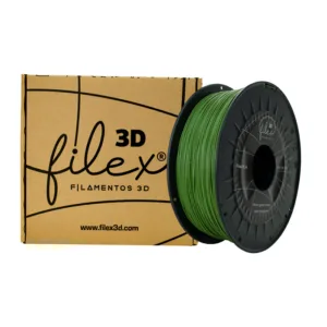 Filamento Filex3D PLA +PREMIUM VERDE MILITAR