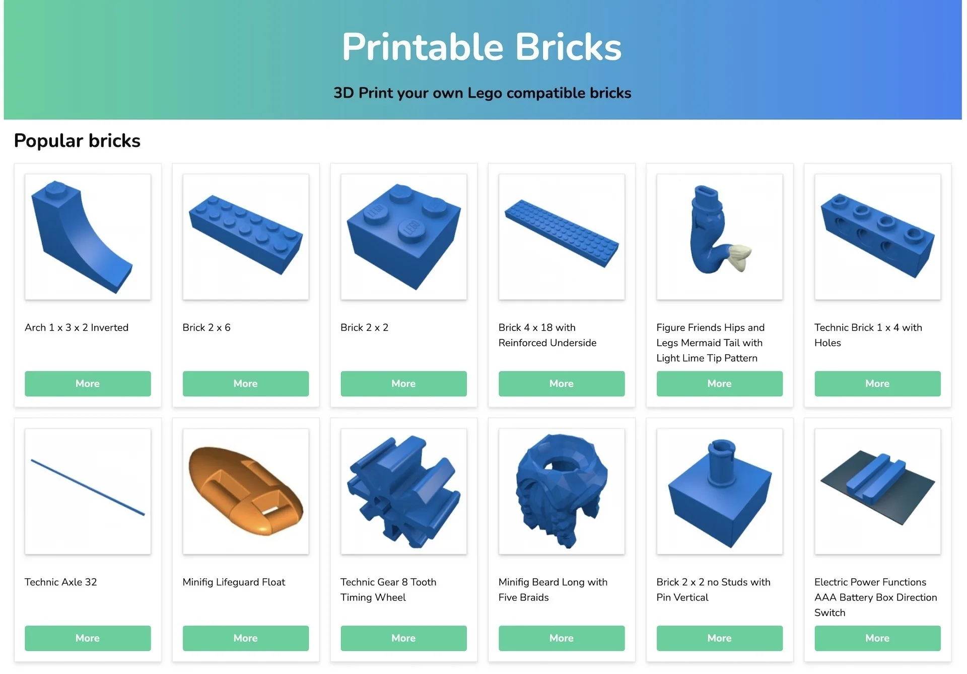 imprimir legos en impresora 3d