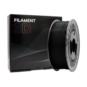 Filamento 3D - PETG - Color: Negro - 1.75 mm / 1 kg