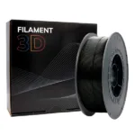 Filamento 3D - PLA - Color: Negro - 1.75 mm / 2.5 kg