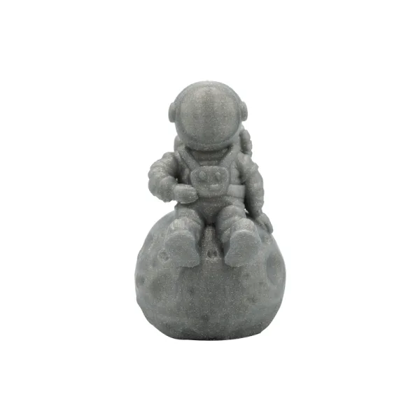 Filamento 3D - PLA GLITTER - Color: Plata - 1.75 mm / 1 kg
