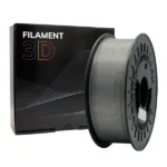 Filamento 3D - PLA GLITTER - Color: Plata - 1.75 mm / 1 kg