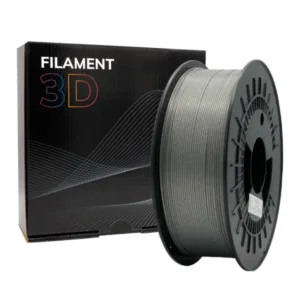 Filamento 3D - PLA GLITTER - Color: Plata - 1.75 mm / 1 kg