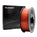 Filamento 3D - PLA GLITTER - Color: Rojo - 1.75 mm / 1 kg