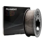 Filamento 3D - PLA GLITTER - Color: Negro - 1.75 mm / 1 kg