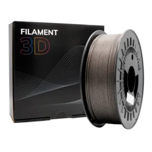 Filamento 3D - PLA GLITTER - Color: Negro - 1.75 mm / 1 kg