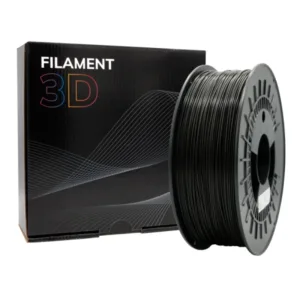 Filamento 3D - PLA MATE - Color: Negro - 1.75 mm / 1 kg