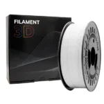 Filamento 3D - PLA MATE - Color: Blanco - 1.75 mm / 1 kg