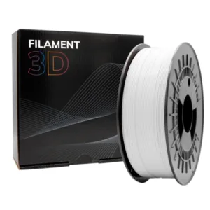 Filamento 3D - PLA MATE - Color: Blanco - 1.75 mm / 1 kg