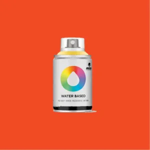 Spray de Pintura MTN Water Based Rojo Claro (100 ml)