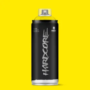 Spray de Pintura Montana Colors Hardcore RV-1021 Amarillo Claro