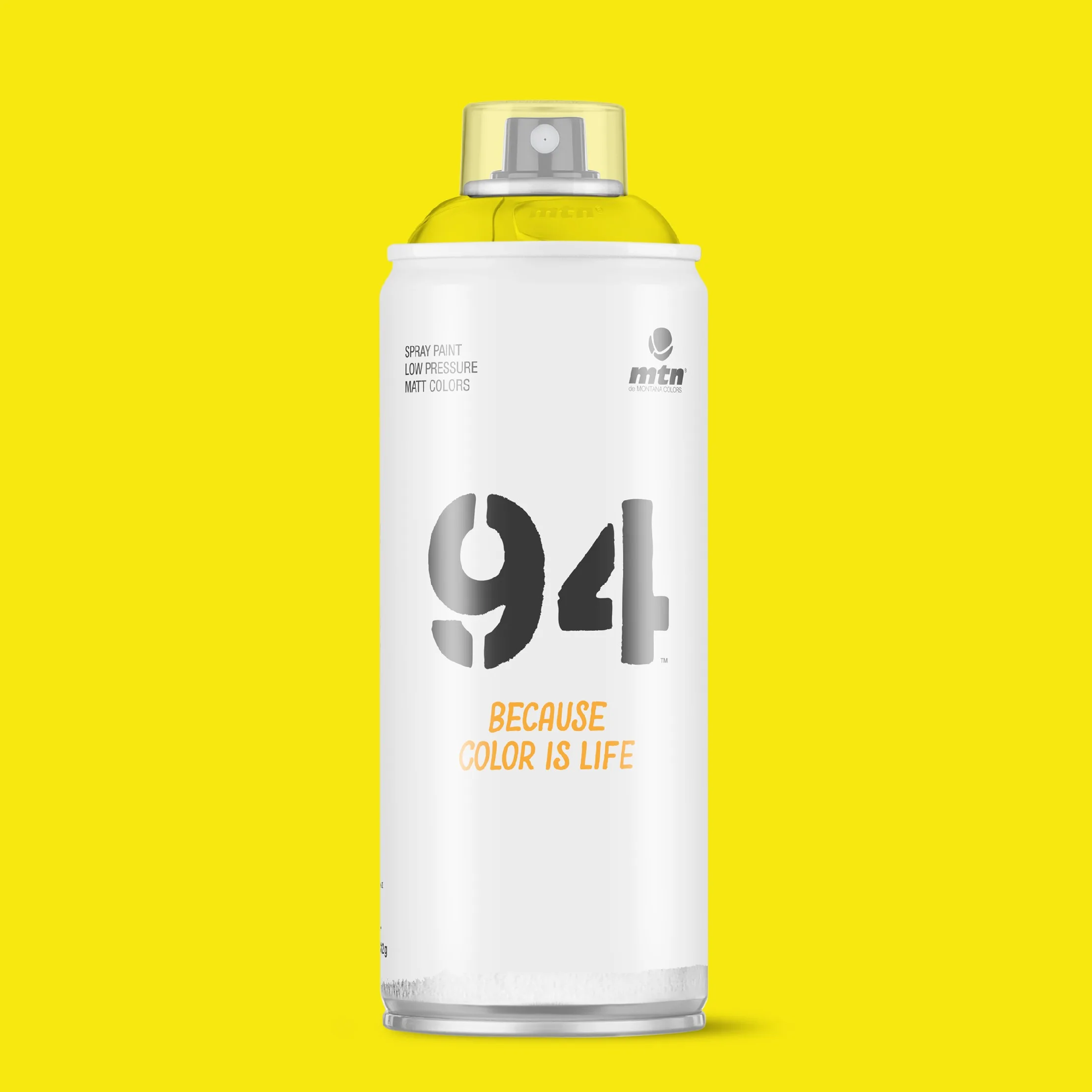 Spray de Pintura Montana Colors MTN 94 RV-267 Amarillo Azufre